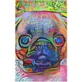 thumbnail image 1 of an Artistically Designed and Digitally Painted Portrait of A Cute Pug Dog Kitchen Dish Towels Set of 1, Washable Tea Towels Dishcloths Lint-Free 18x28 Inch Fast Drying for Kitchen Restaurant Bar Cl, 1 of 6