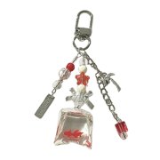 Artistics Coconut Bead Key Holder Accessory with Lovely Fish Charm Unique Gifts Portable for Craft Lovers Outfits