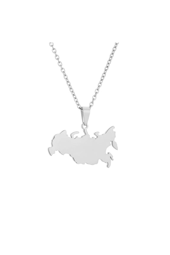 Artistics Crafted Russian Styles Necklace Sturdy Stainless Steel Chain Jewelry Statement Pieces for Gifts Giving