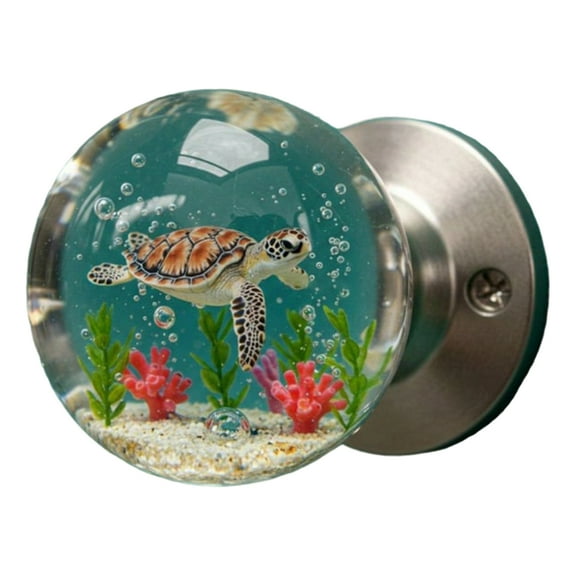 Artistics Resin Door Knob With Retro Florals Designs Clear Handle Nature Inspire Bedroom Decoration Home Upgrades