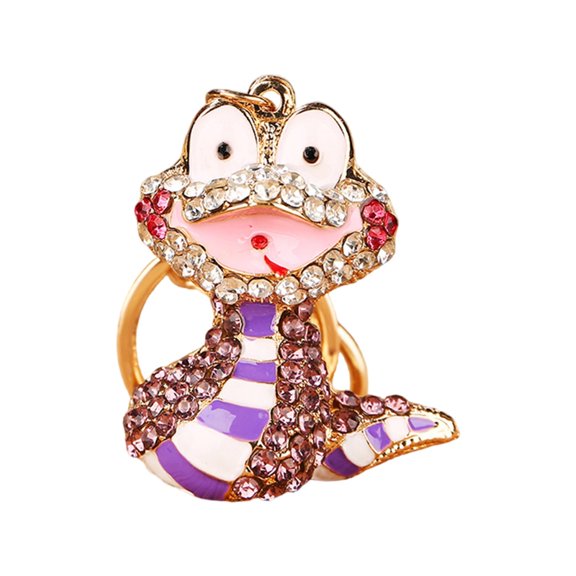 Artistics Snake Keychain Pendant for Bags and Keys with Intricate Detailing