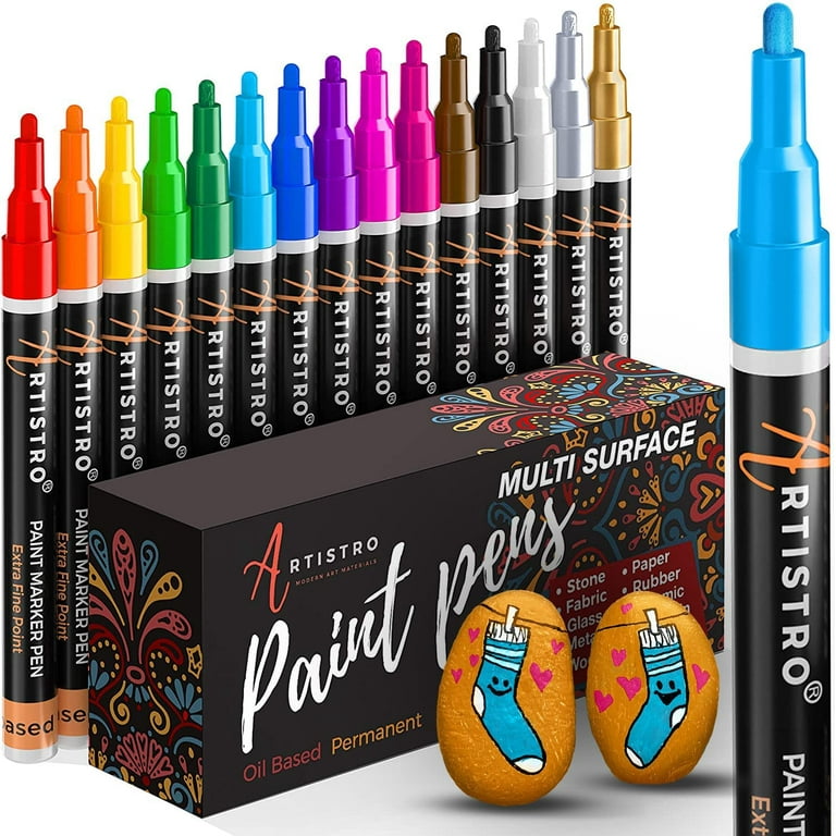 Artistro Acrylic Fine Tip Acrylic Paint Pens Artistro Paint Pens