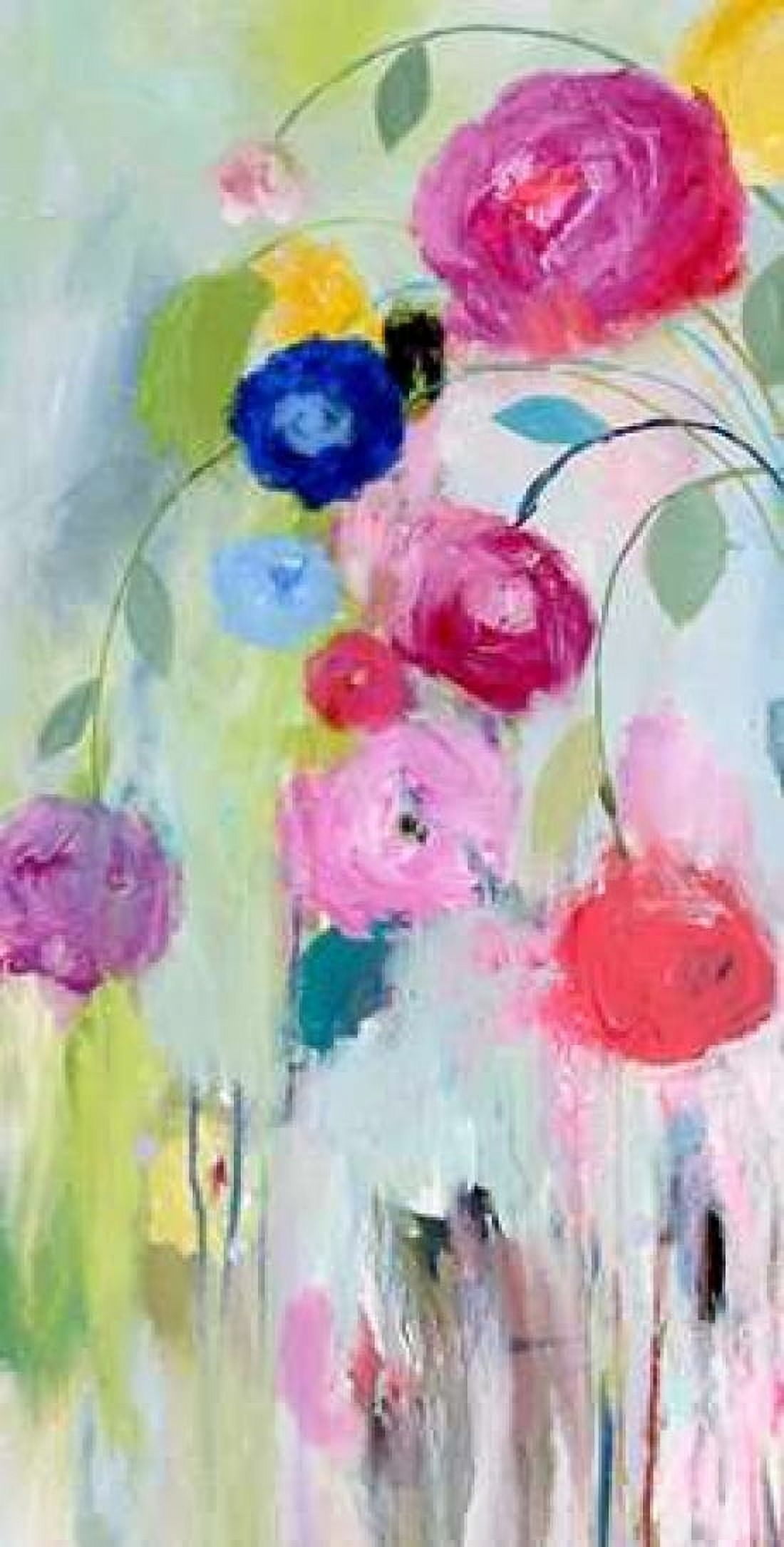 Artists Bouquet Panel 1 Canvas Art - Carrie Schmitt (24 x 36)