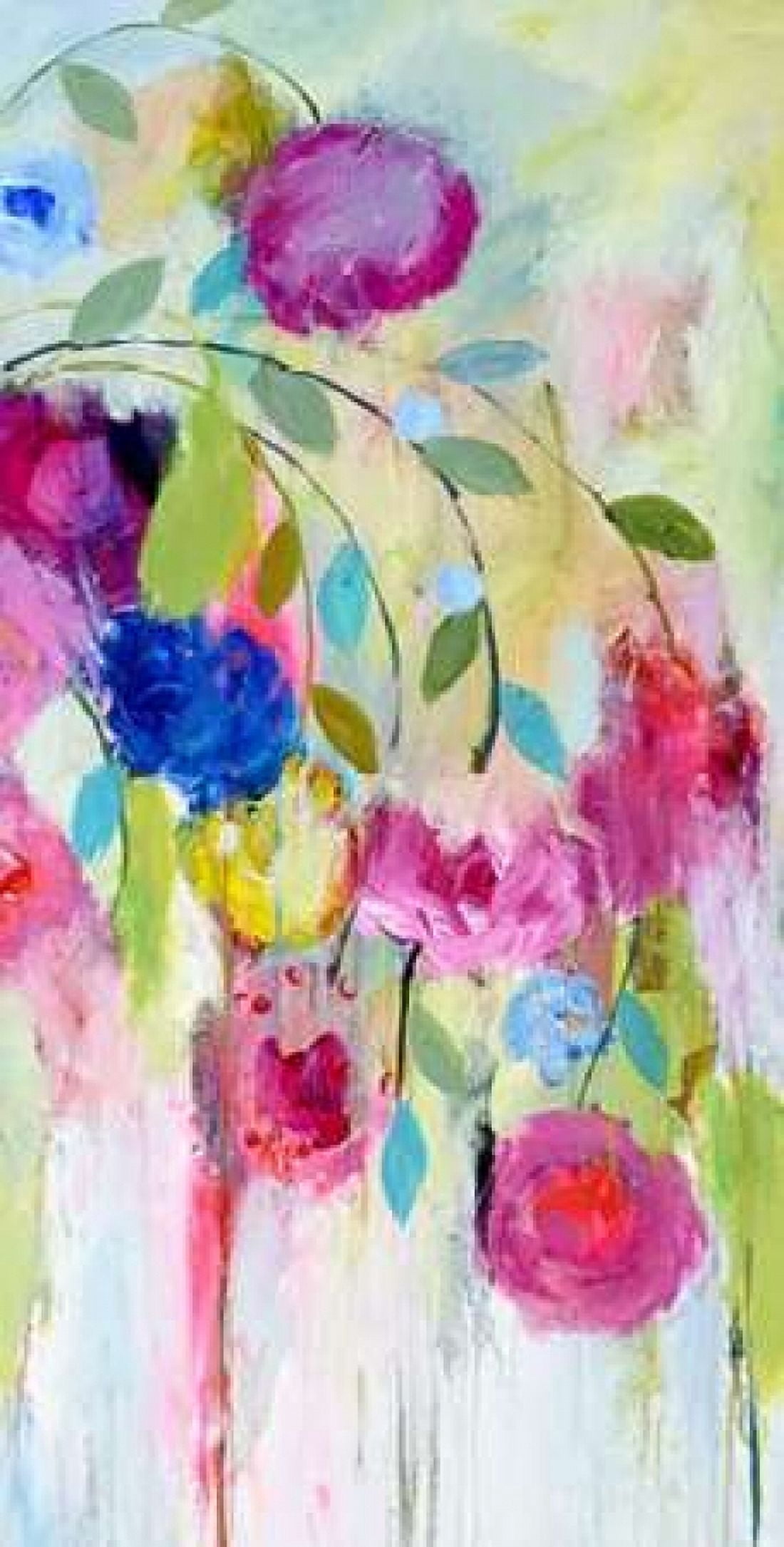 Artists Bouquet Panel 2 Canvas Art - Carrie Schmitt (12 x 18)