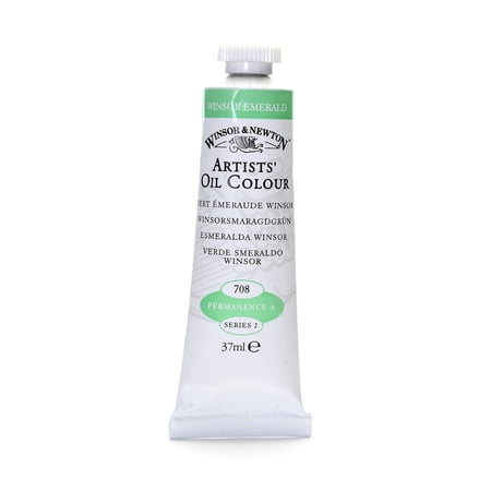 Artists' Oil Colours Winsor emerald, 708, 37 ml (pack of 3)