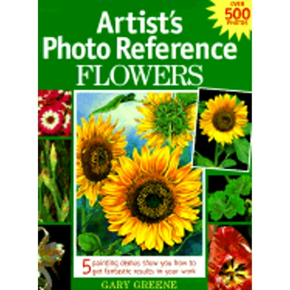 Pre-Owned Artist's Photo Reference: Flowers (Hardcover) 0891348115 9780891348115