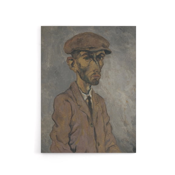 Artists Self Portrait Arnold Weisz Kubincan Canvas Wall Art 24x32"
