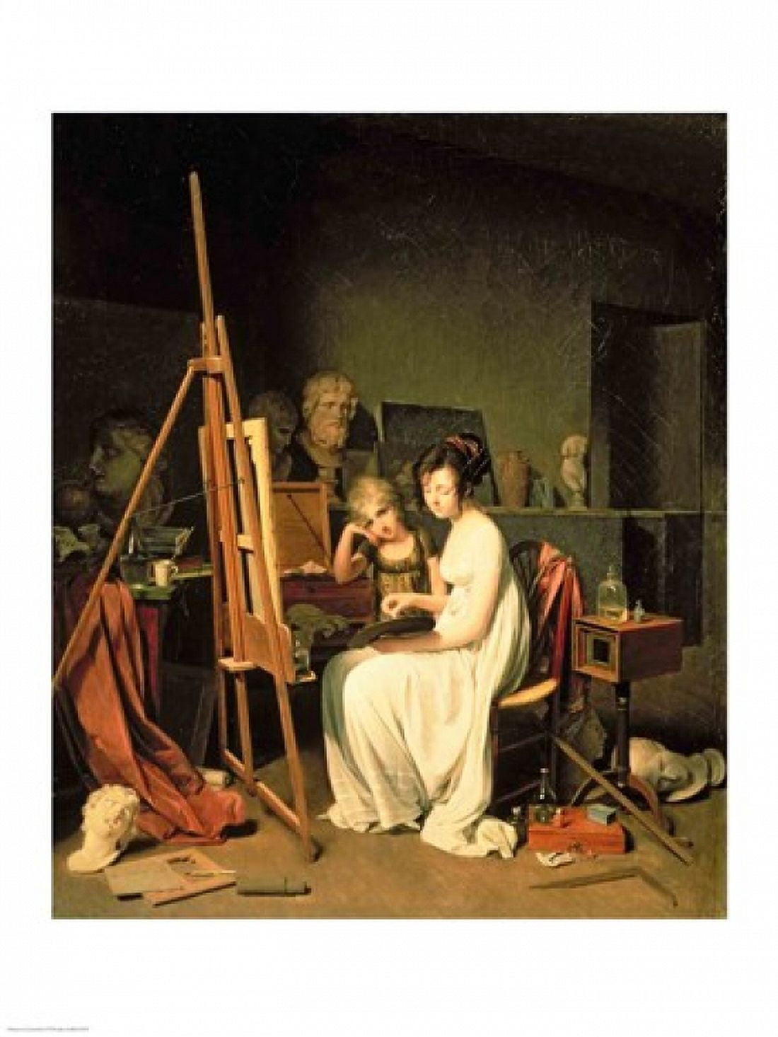 Artists Studio Canvas Art - Louis-Leopold Boilly (18 x 24)