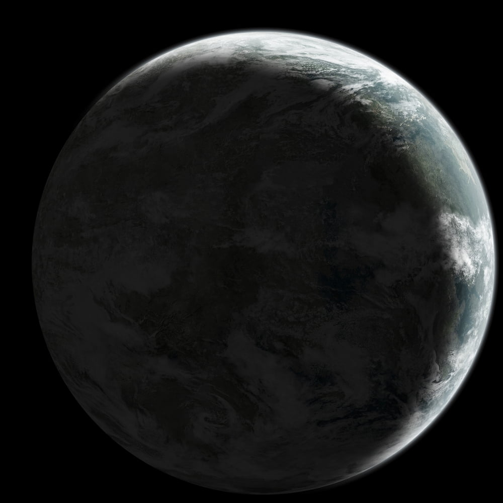 Artists concept of an Earth-like planet Canvas Art - Tomasz DabrowskiStocktrek Images (29 x 29)