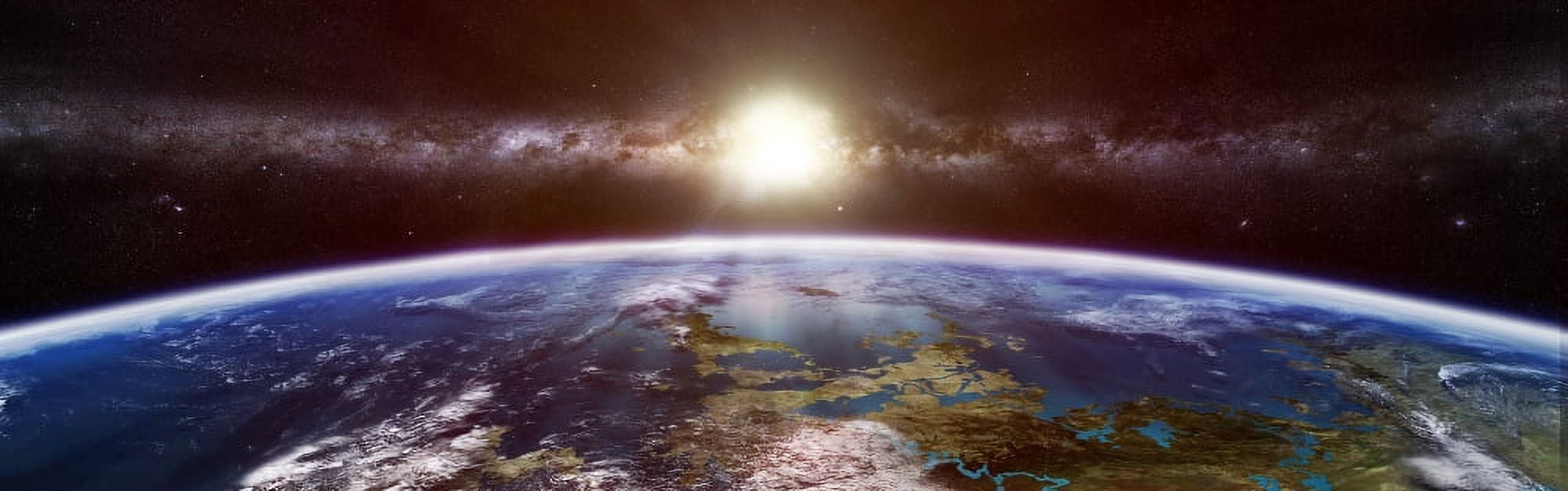Artists concept of an extraterrestrial planet Canvas Art - Frieso HoevelkampStocktrek Images (25 x 8)