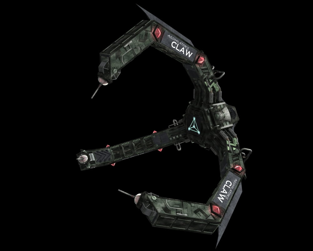 Artists concept of the Assimilators Claw Canvas Art - Rhys TaylorStocktrek Images (16 x 13)