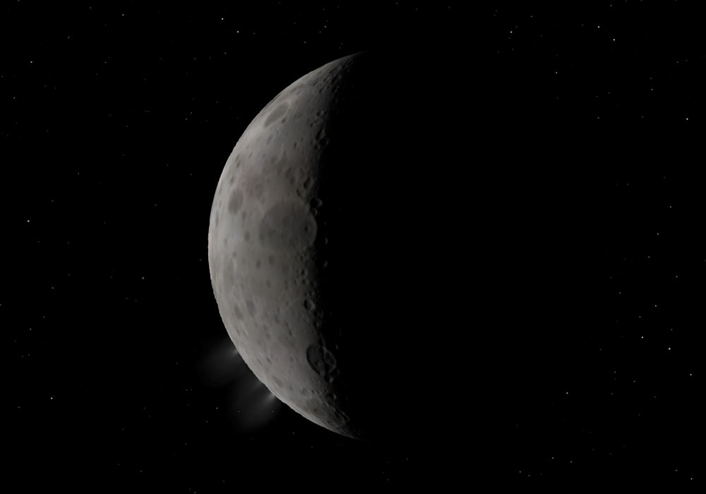 Artists concept of the dwarf planet Ceres in the main asteroid belt Canvas Art - Walter MyersStocktrek Images (17 x 12)