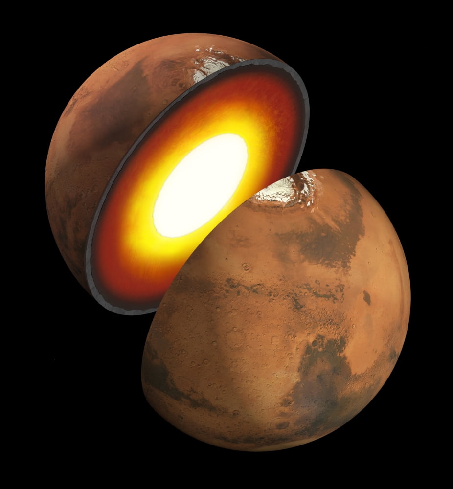 Artists concept of the formation of rocky bodies in the solar system Canvas Art - Stocktrek Images (28 x 30)