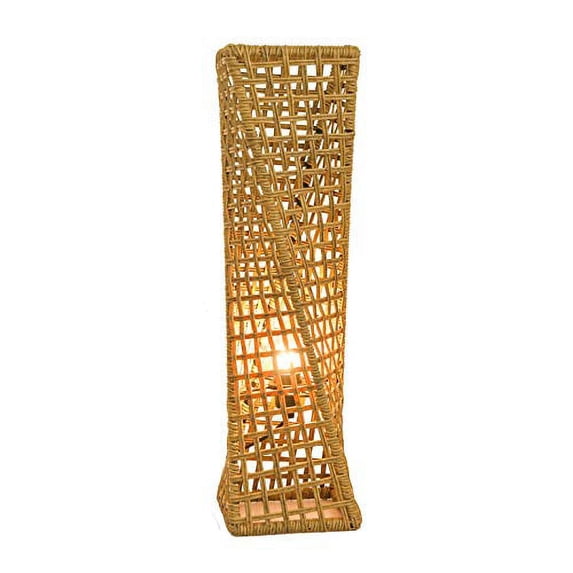 Artiva USA A307107T Phuket 27" Handcrafted Rattan Table lamp, Natural