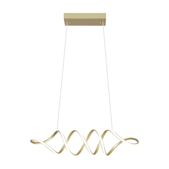 Artiva USA Infinito 68W Modern Unique/Statement Geometric Led Dimmable Chandelier - 47