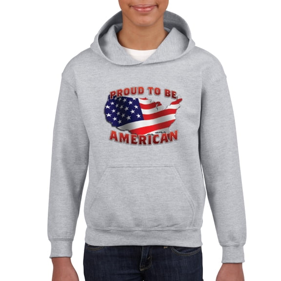 Artix - Big Boys Hoodies and Sweatshirts - American Proud To Be US Flag