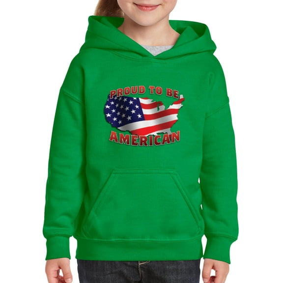 Artix - Big Boys Hoodies and Sweatshirts - American Proud To Be US Flag