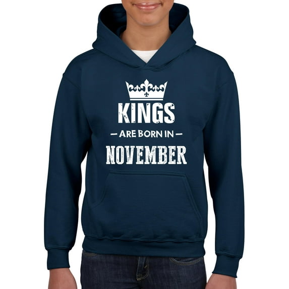 Artix - Big Boys Hoodies and Sweatshirts - Birthday Gift Kings Are Born In November