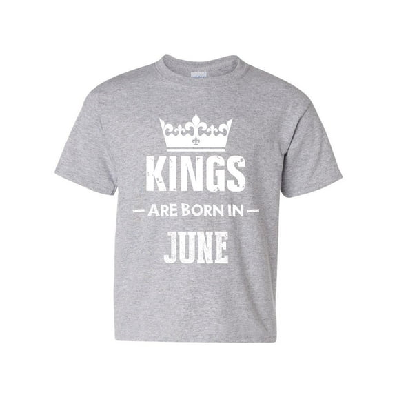 Artix - Big Boys T-Shirts and Tank Tops - Birthday Gift Kings Are Born In June