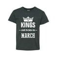 thumbnail image 1 of Artix - Big Boys T-Shirts and Tank Tops - Birthday Gift Kings Are Born In March, 1 of 5