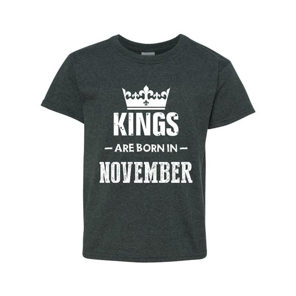 Artix - Big Boys T-Shirts and Tank Tops - Birthday Gift Kings Are Born In November