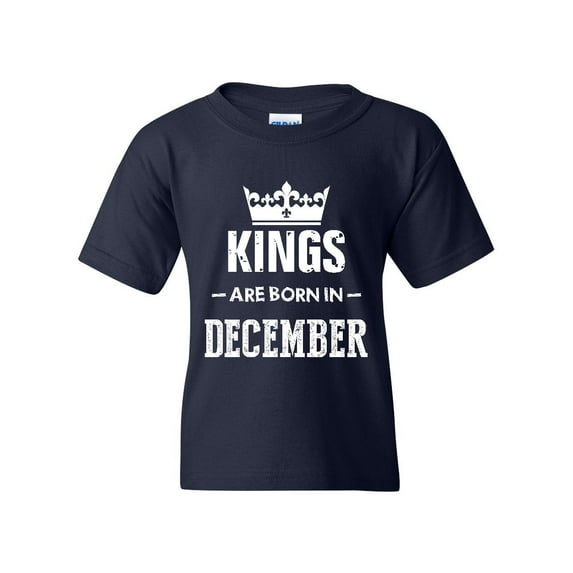 Artix - Big Boys T-Shirts and Tank Tops - Birthday Gift Kings Are Born in December