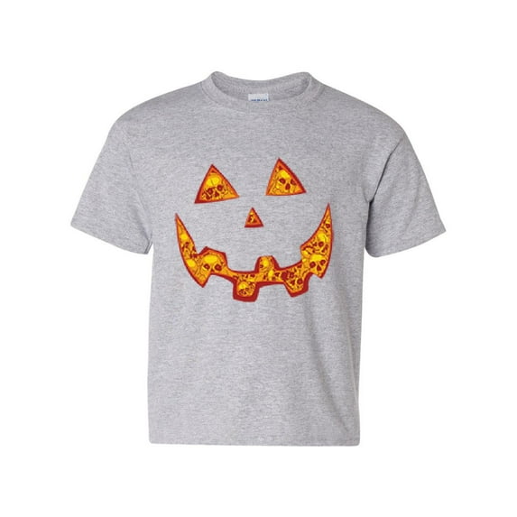 Artix - Big Boys T-Shirts and Tank Tops - Halloween Costume Pumpkin Face
