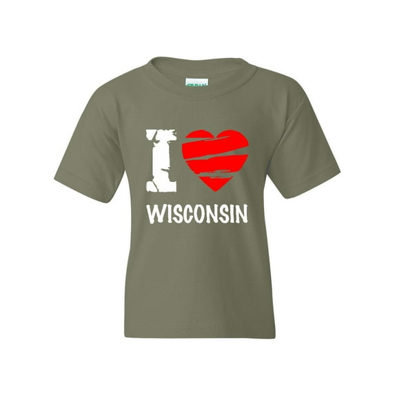 Artix - Big Boys T-Shirts and Tank Tops - Wisconsin