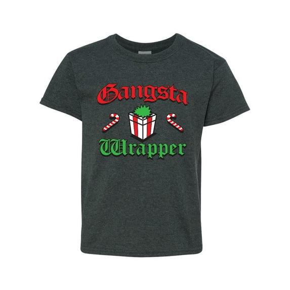 Artix - Big Boys T-Shirts and Tank Tops, up to Big Boys Size 24 - Christmas Wrapper