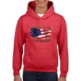 thumbnail image 1 of Artix - Big Girls Hoodies and Sweatshirts - American Proud To Be US Flag, 1 of 5