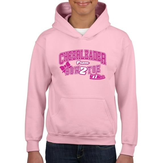 Artix - Big Girls Hoodies and Sweatshirts - Cheerleader Bow 2 Toe