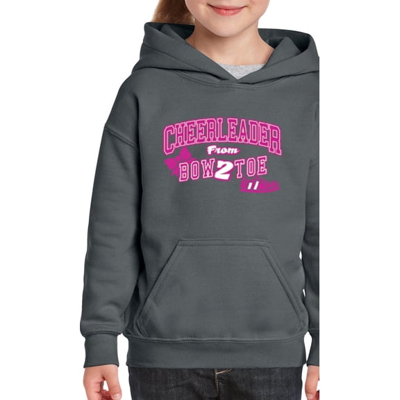 Artix - Big Girls Hoodies and Sweatshirts - Cheerleader Bow 2 Toe
