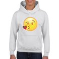 thumbnail image 1 of Artix - Big Girls Hoodies and Sweatshirts - Emoji Winky Face, 1 of 5