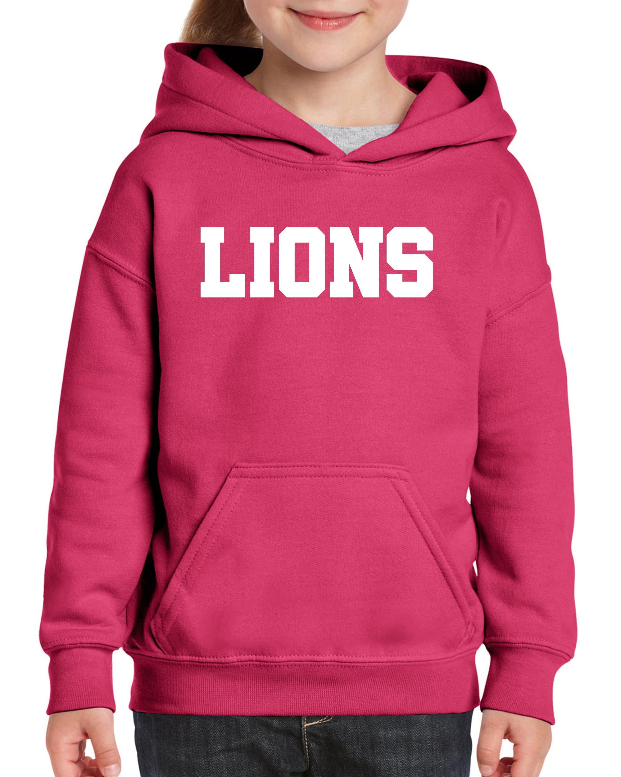 Artix Big Girls Hoodies and Sweatshirts up to Big Girls Size 24 Lions Walmart