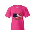 thumbnail image 1 of Artix - Big Girls T-Shirts and Tank Tops - American Proud To Be US Flag, 1 of 5