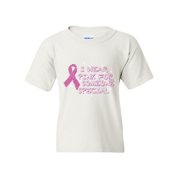 Artix - Big Girls T-Shirts and Tank Tops - I Wear Pink for Someone Special