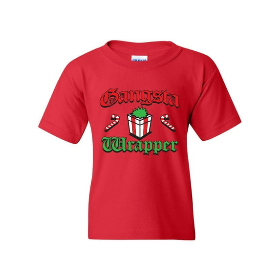 Artix - Big Girls T-Shirts and Tank Tops, up to Big Girls Size 24 - Christmas Wrapper