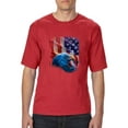 thumbnail image 1 of Artix - Big Men's T-Shirt - American Flag 4th of July, 1 of 5