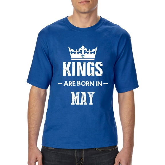 Artix - Big Men's T-Shirt - Birthday Gift Kings are Born in May