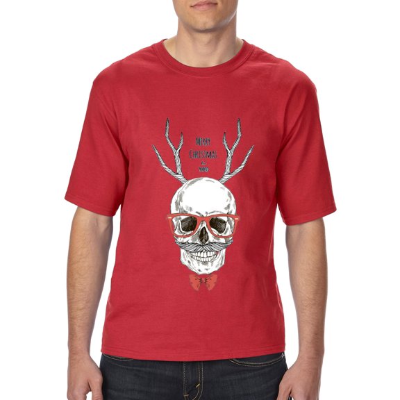 Artix - Big Men's T-Shirt - Christmas Skull