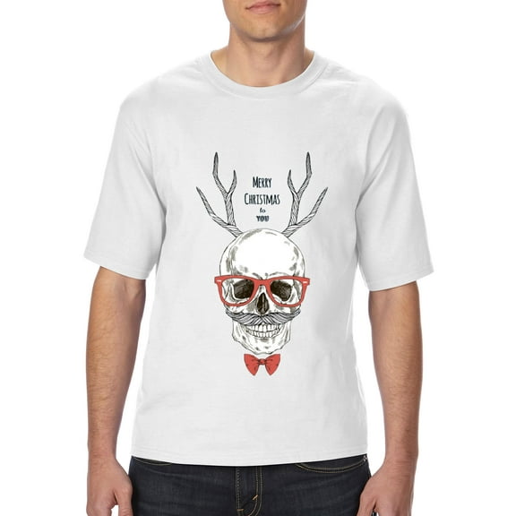 Artix - Big Men's T-Shirt - Christmas Skull