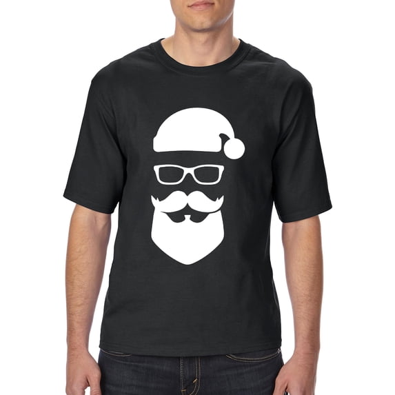 Artix - Big Men's T-Shirt - Cool Santa Xmas Ugly Sweater
