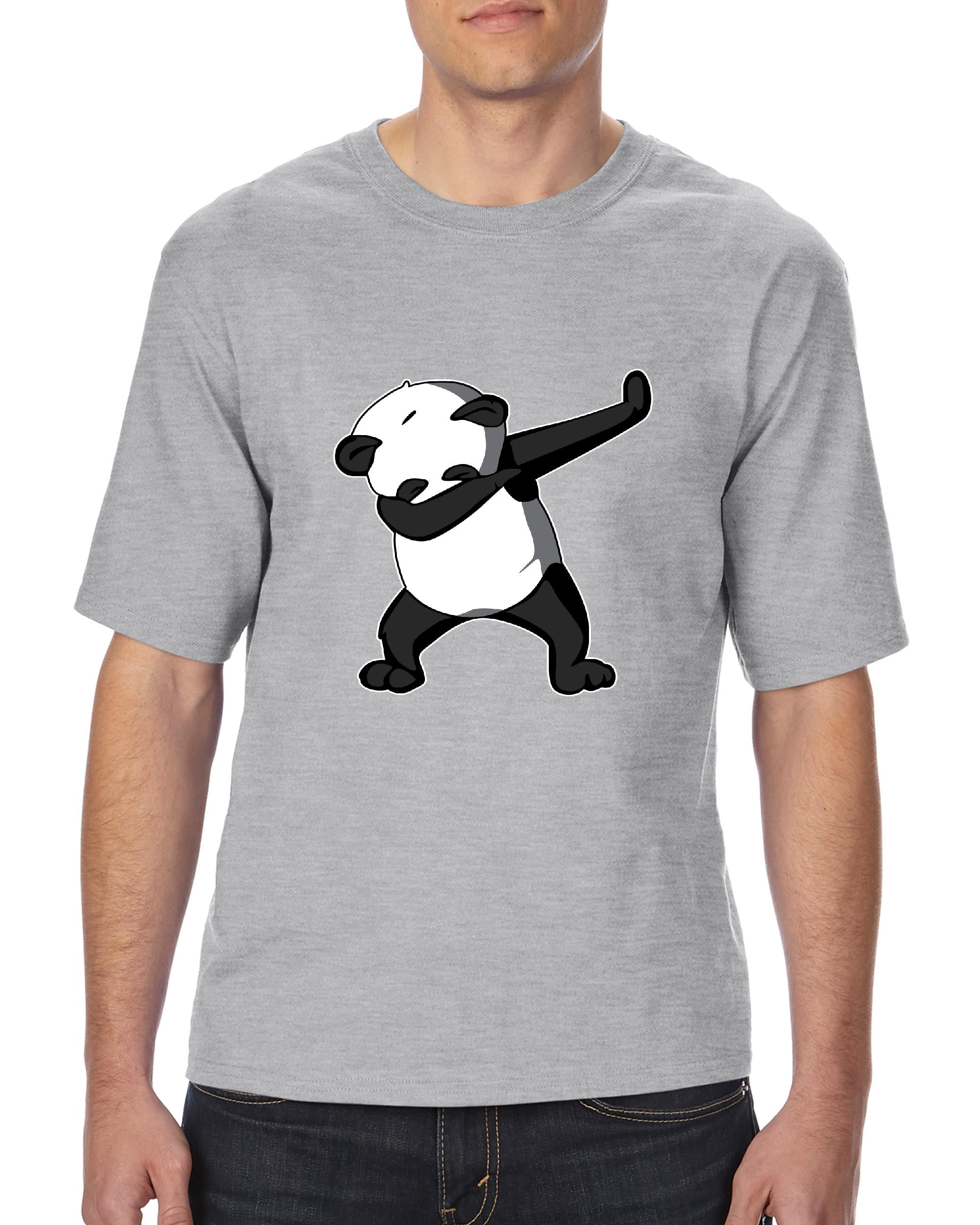 Artix - Big Men's T-Shirt - Dancing Panda - Walmart.com