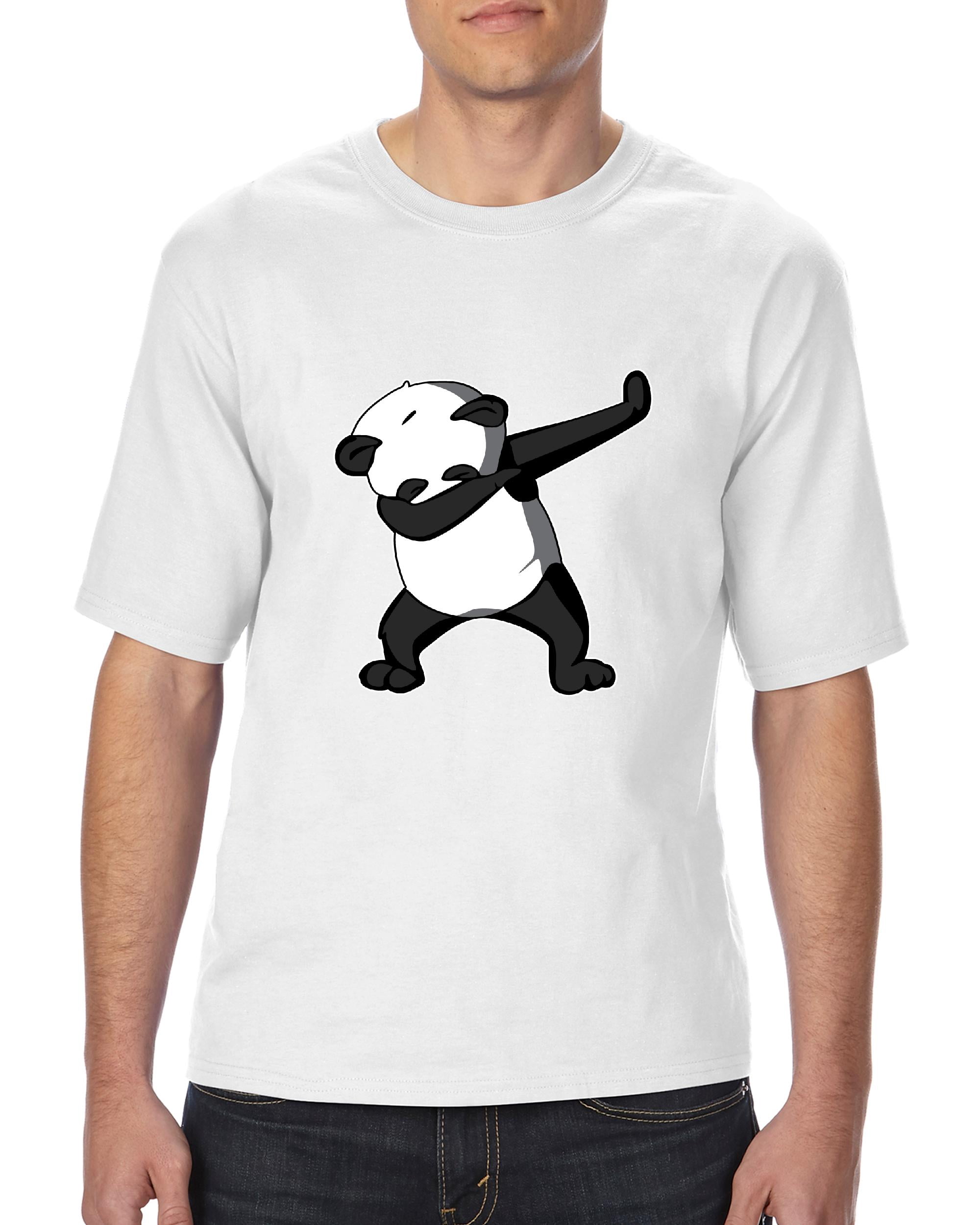 Artix - Big Men's T-Shirt - Dancing Panda - Walmart.com