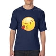 thumbnail image 1 of Artix - Big Men's T-Shirt - Emoji Winky Face, 1 of 5