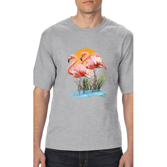 Artix - Big Men's T-Shirt - Flamingo