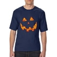 thumbnail image 1 of Artix - Big Men's T-Shirt - Halloween Costume Pumpkin Face, 1 of 5