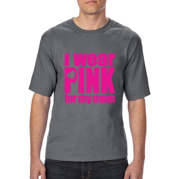 Artix - Big Men's T-Shirt - I Wear Pink For My Mom