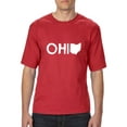 thumbnail image 1 of Artix - Big Men's T-Shirt - Ohio Map, 1 of 5