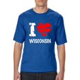 thumbnail image 1 of Artix - Big Men's T-Shirt - Wisconsin, 1 of 5